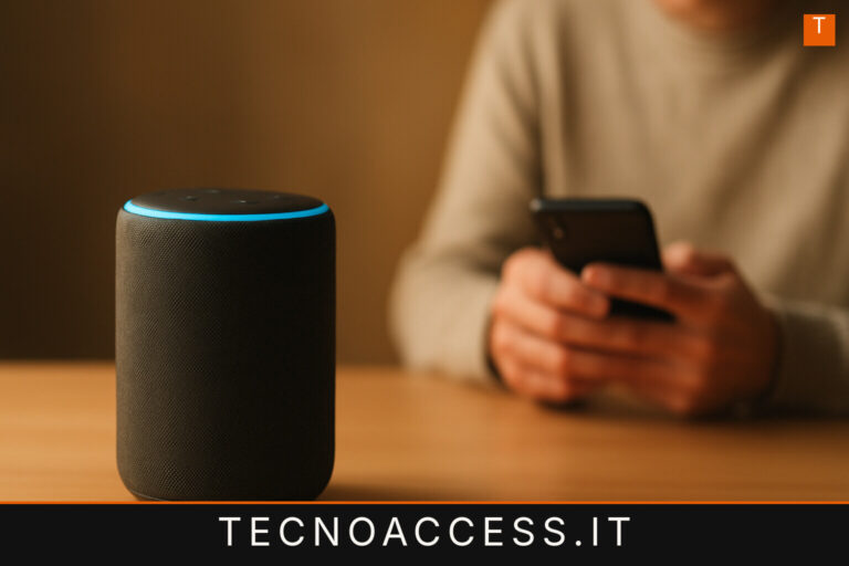 Illustrazione editoriale a tema: Amazon Alexa – Descrizione e Videorecensione dell’assistente vocale