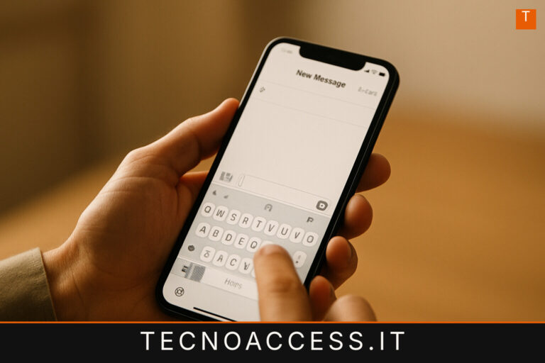 Illustrazione editoriale a tema: Come eliminare le abbreviazioni della tastiera su iOS