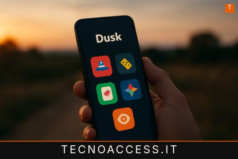 Illustrazione editoriale a tema: Dusk: 5 giochi in uno