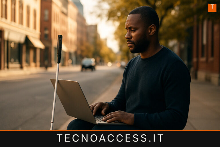Illustrazione editoriale a tema: Svolta senza precedenti per quanto riguarda l’accessibilità dei siti web