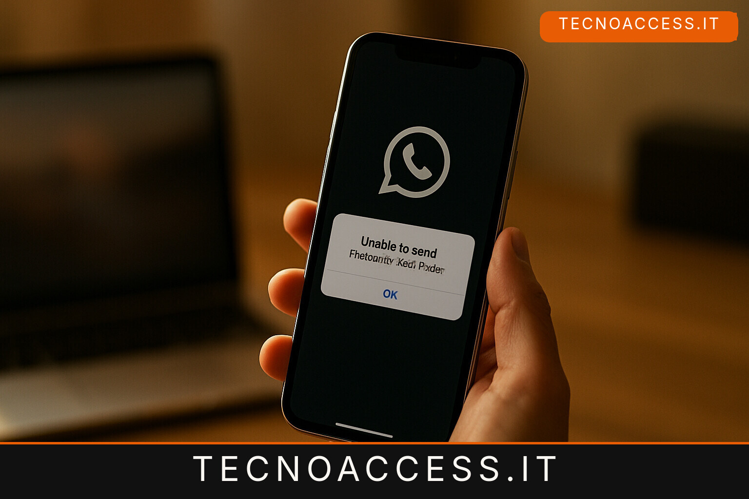 Illustrazione editoriale a tema: Whatsapp non permette l’invio  di File multimediali, problemi anche per Facebook e instagram