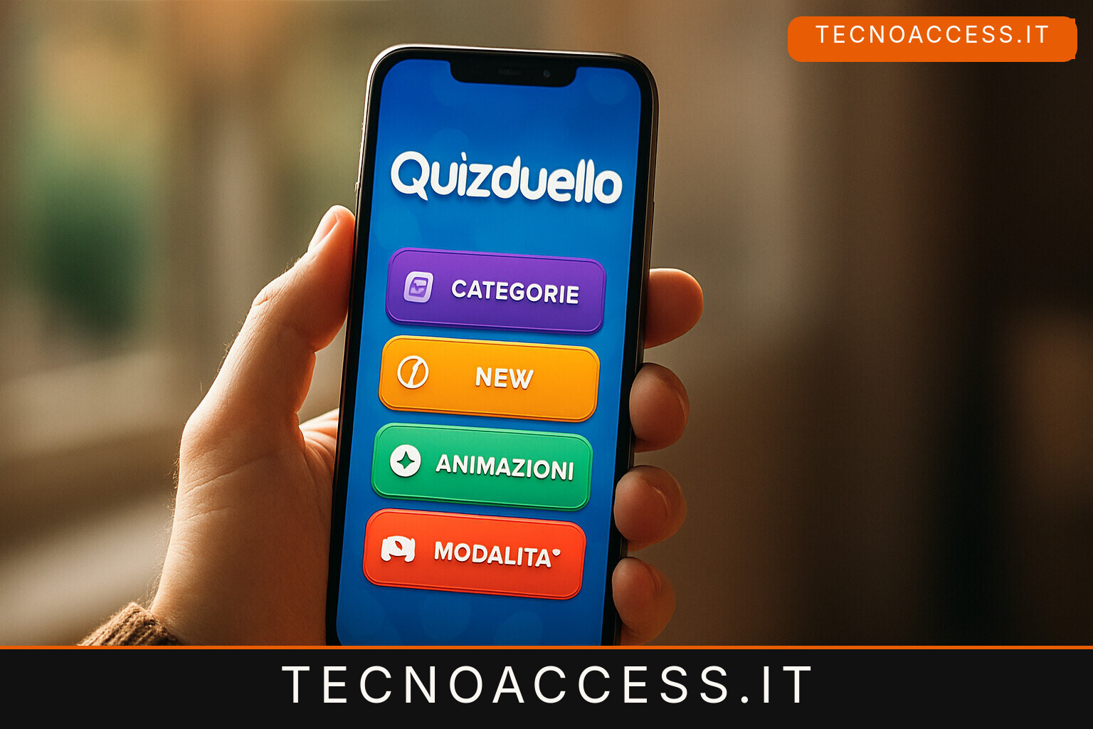 Illustrazione editoriale a tema: Il nuovo Quizduello: sarà mai accessibile?