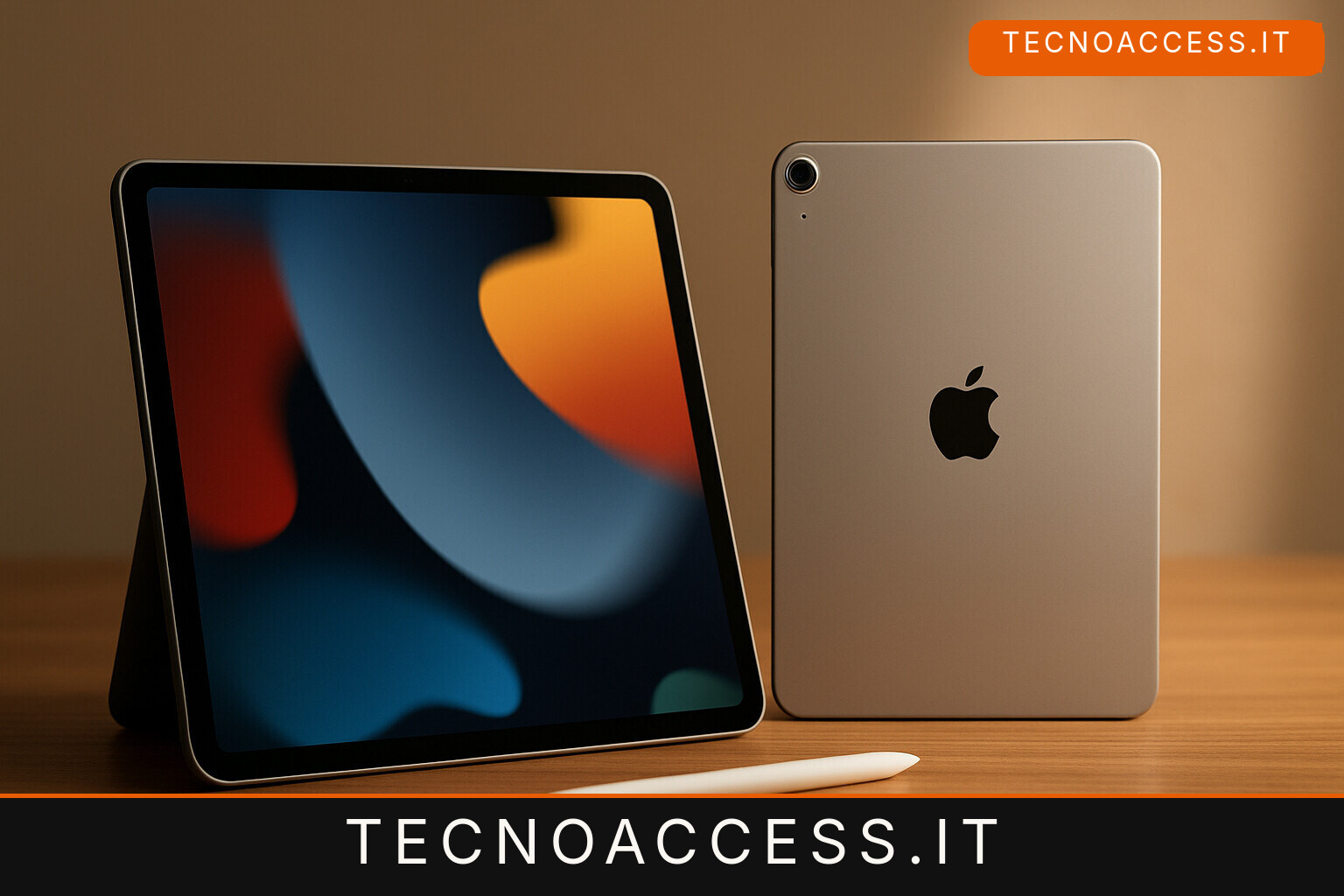 Illustrazione editoriale a tema: I prezzi dei nuovi iPad e dei nuovi iPad Air con IVA al 4%