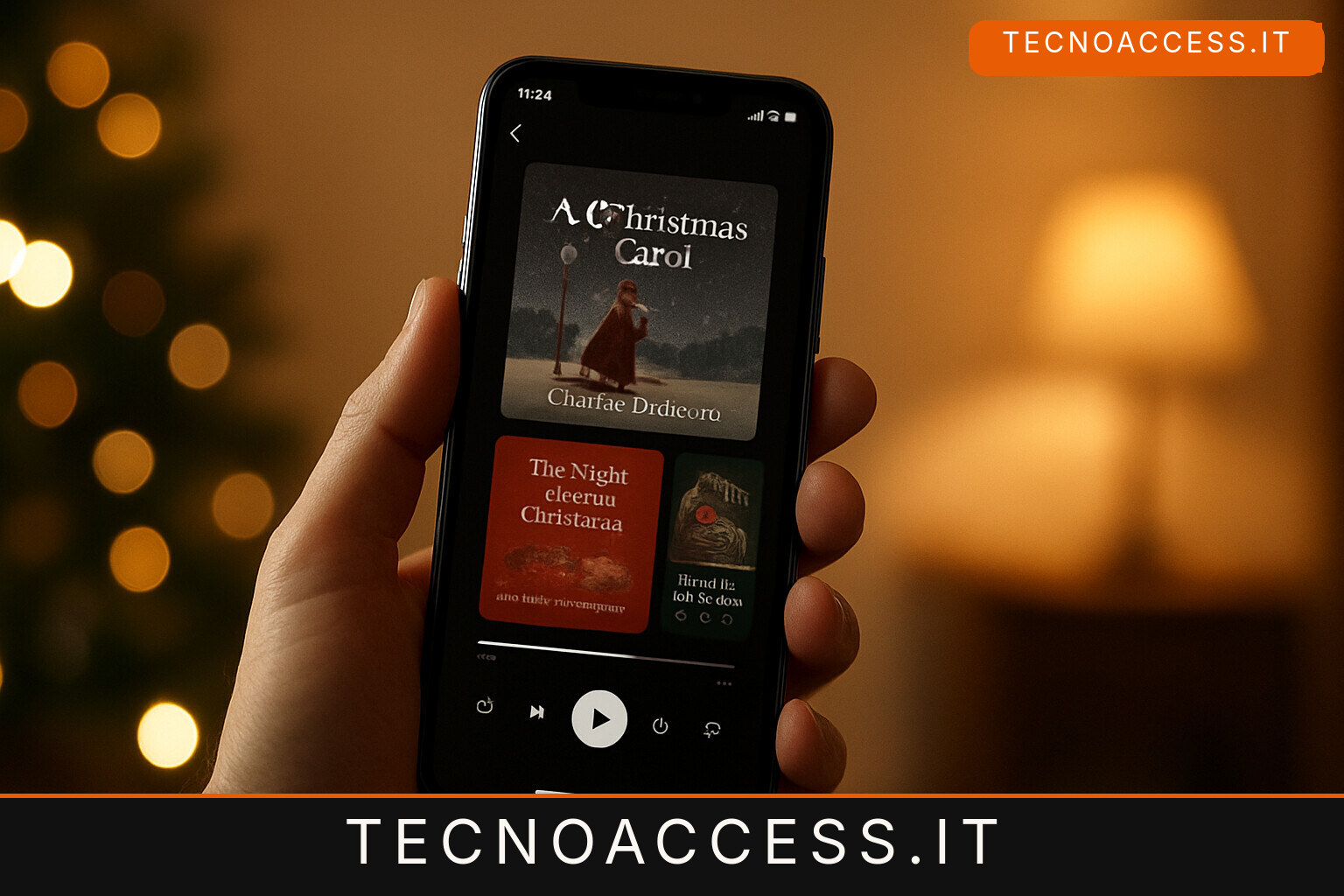 Illustrazione editoriale a tema: [SPECIALE] SoundStories del 24/12/2022 – 3 audiolibri per la vigilia di Natale