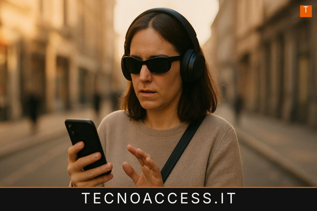 Illustrazione editoriale a tema: Google presenta Gemini, l’IA che potrebbe surclassare GPT 4 ed essere l’assistente definitivo per le persone con disabilità visive