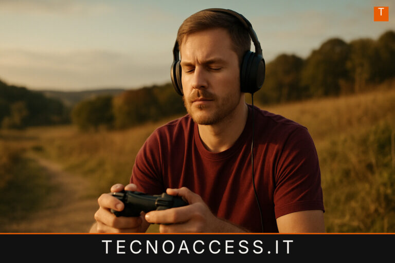 Illustrazione editoriale a tema: GTA VI: Il videogioco più costoso di sempre sarà accessibile ai player non vedenti e ipovedenti?