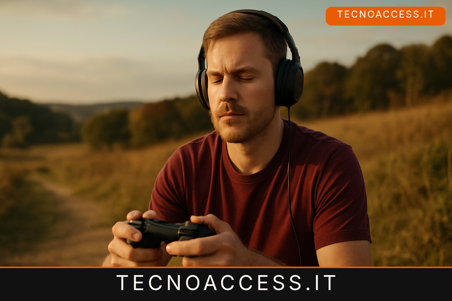 Illustrazione editoriale a tema: GTA VI: Il videogioco più costoso di sempre sarà accessibile ai player non vedenti e ipovedenti?