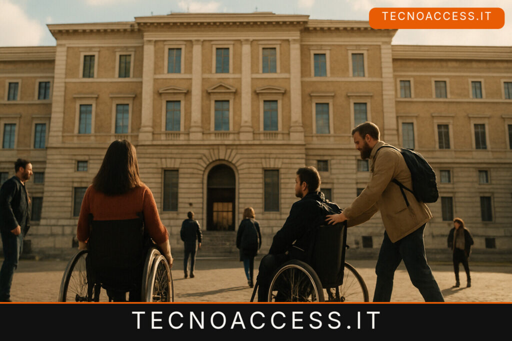 Illustrazione editoriale a tema: Accessibility Days, 21 e 22 maggio a Roma per i 10 anni