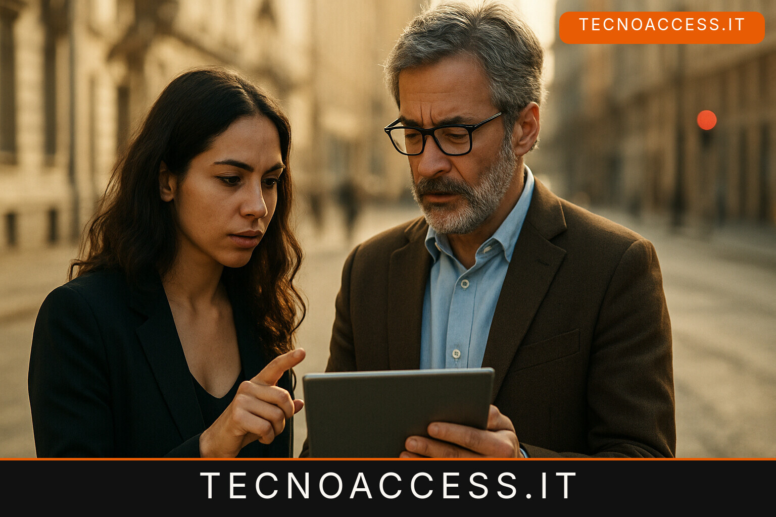 Illustrazione editoriale a tema: AGID, il nuovo regolamento sull’accessibilità: come segnalare e quali sanzioni