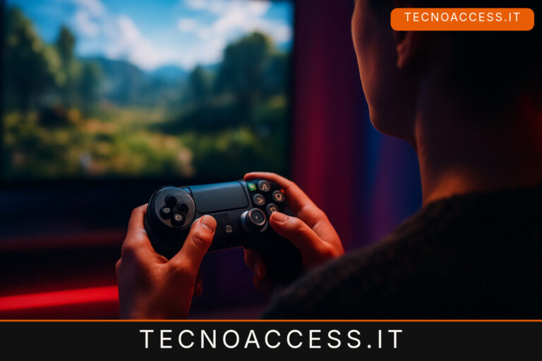 Illustrazione editoriale a tema: Gaming accessibile, Sony e i Canadian Game Awards spingono ma il traguardo è lontano