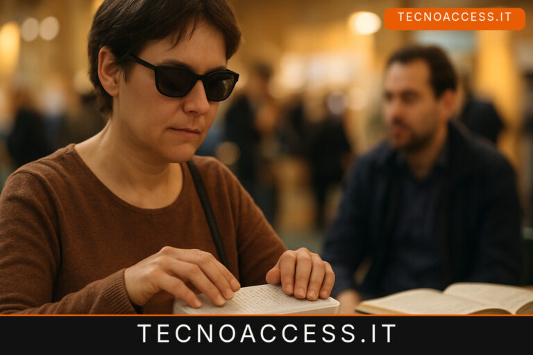 Illustrazione editoriale a tema: Salone Libro, Il Mulino e l’AI per le immagini accessibili