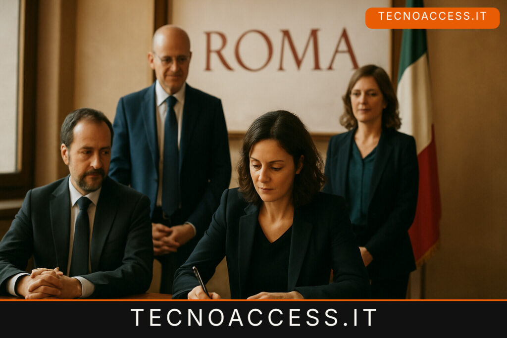 Illustrazione editoriale a tema: Sport e cecità, firmati a Roma due protocolli IAPB UICI FISPIC