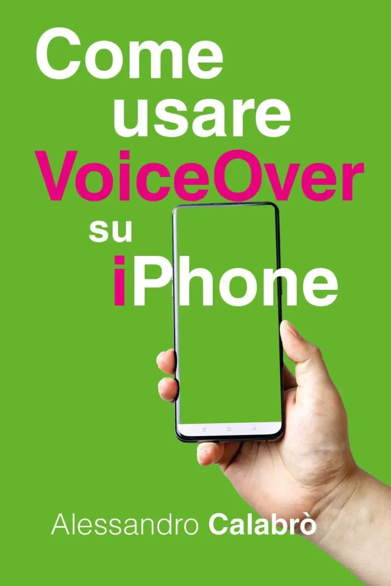 Copertina di «Come usare VoiceOver su iPhone»