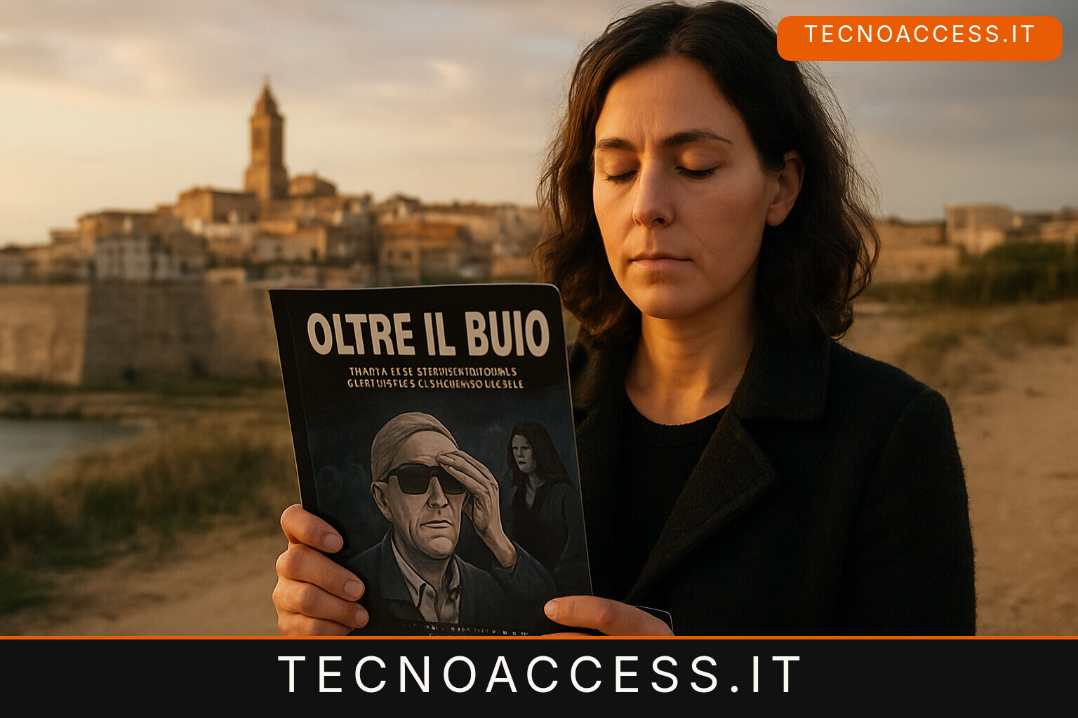 Illustrazione editoriale a tema: A Trapani il fumetto che si legge con il tatto e l’audio