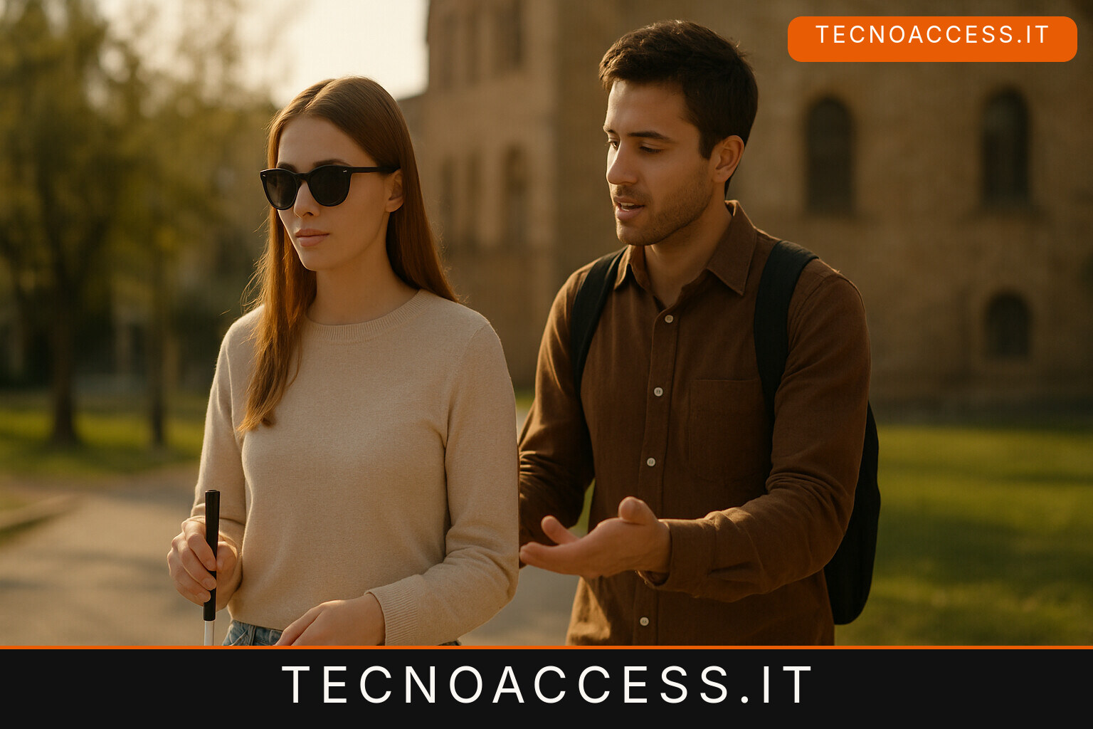 Illustrazione editoriale a tema: L’UICI di Firenze cerca tre tutor per gli studenti universitari con disabilità visiva