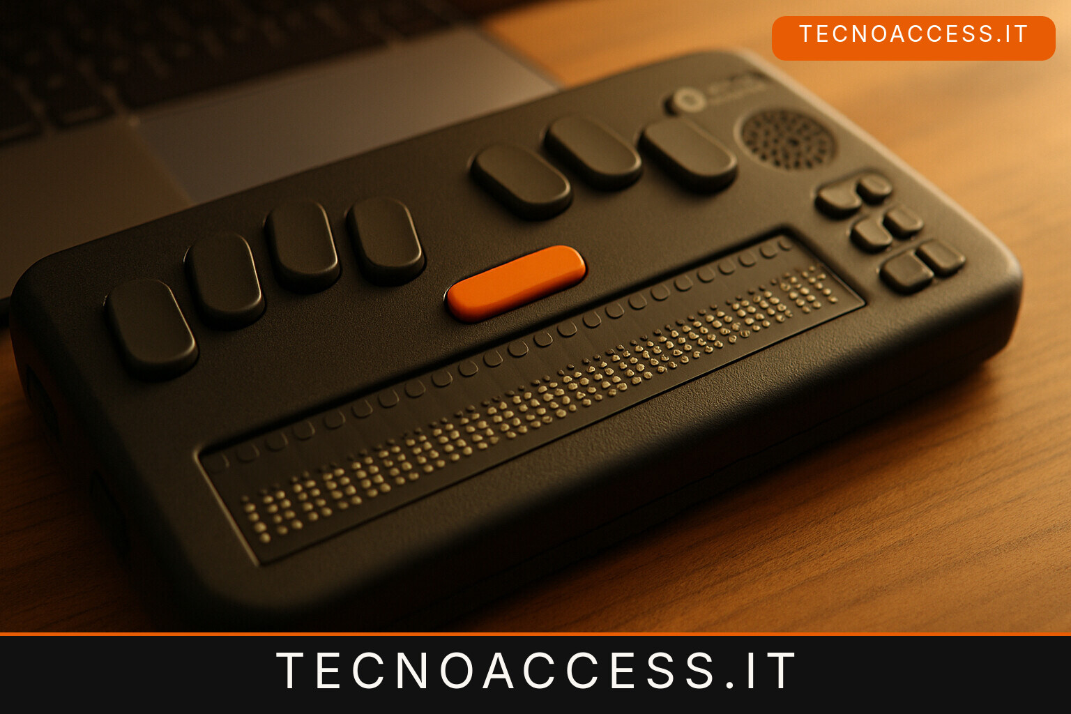 Illustrazione editoriale a tema: Blazie aggiorna BT Speak e BT Braille: email digitate in braille e app più veloci