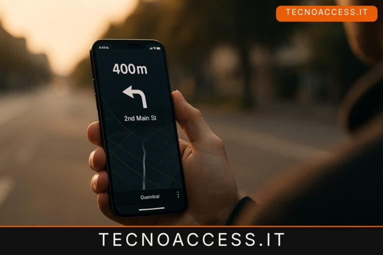 Illustrazione editoriale a tema: VoiceVista fa provare il percorso prima di uscire: la 2.2.9 legge tutte le svolte senza avviare la guida