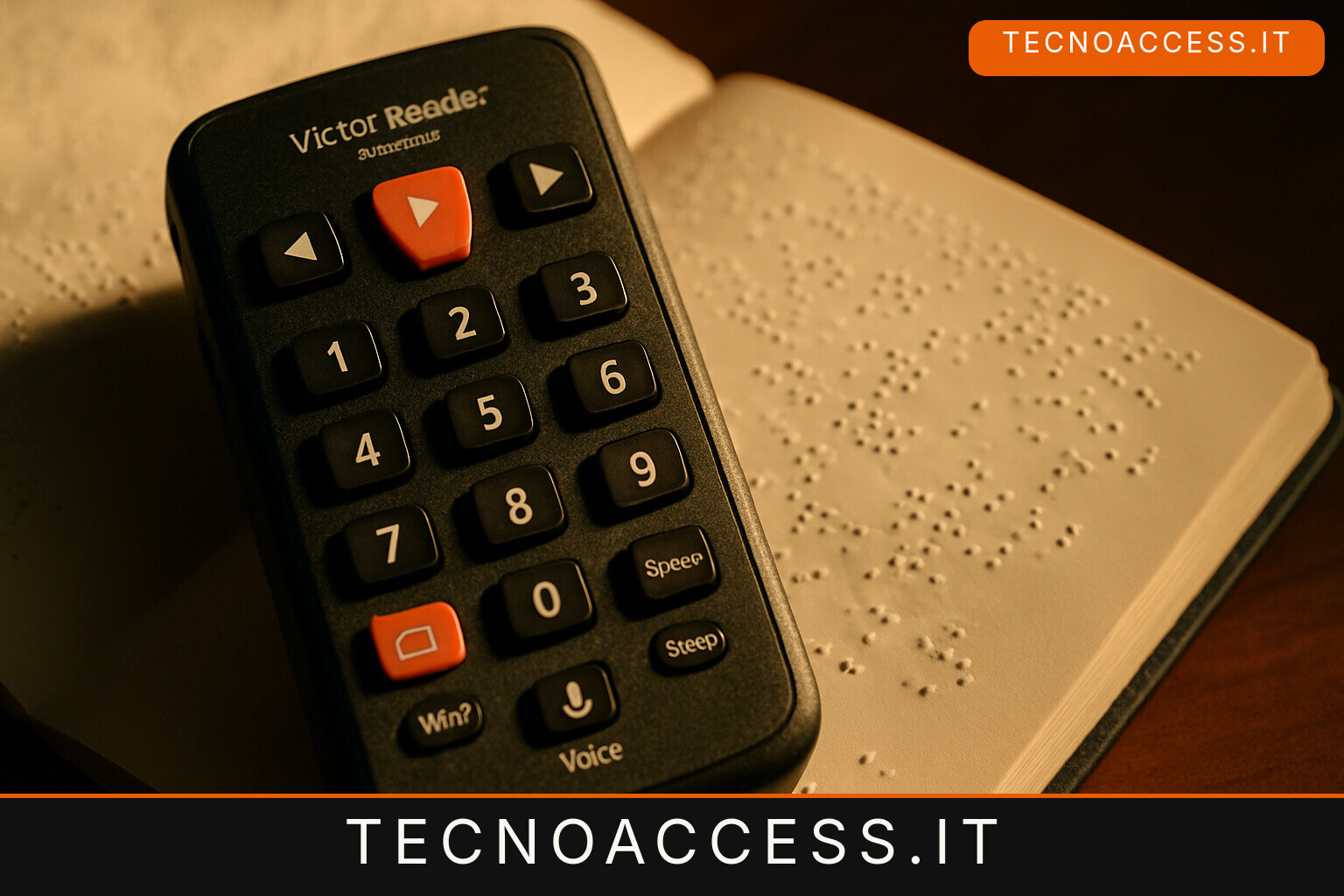 Illustrazione editoriale a tema: Victor Reader Stream 3: eSpeak arriva con la versione 1.7