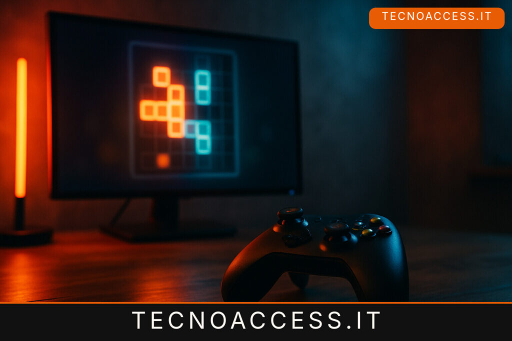 Illustrazione editoriale a tema: Crumbcade, beta di un puzzle in audio con duelli online